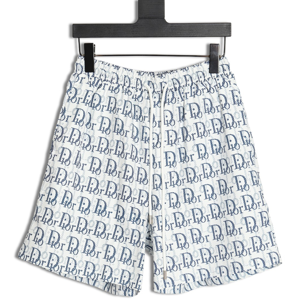 Dior 24ss all-over lettering beach shorts TSK1