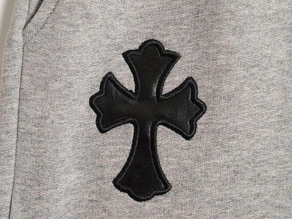 Chrome hearts embroidered Sanskrit cross Terry shorts