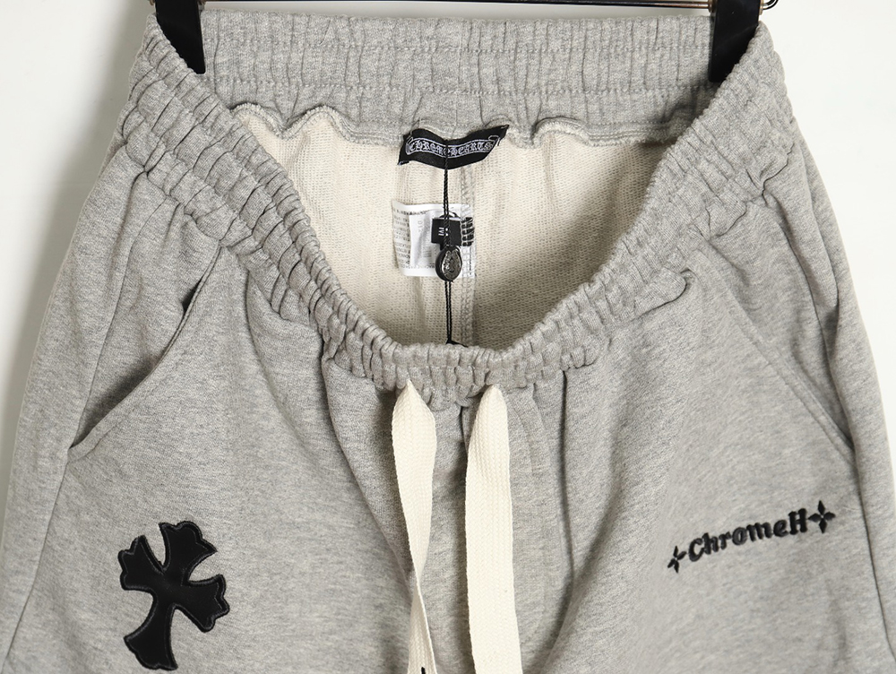 Chrome hearts embroidered Sanskrit cross Terry shorts