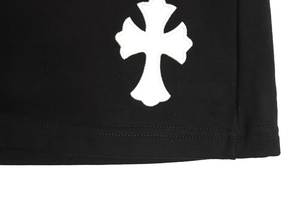 Chrome hearts embroidered Sanskrit cross Terry shorts TSK1