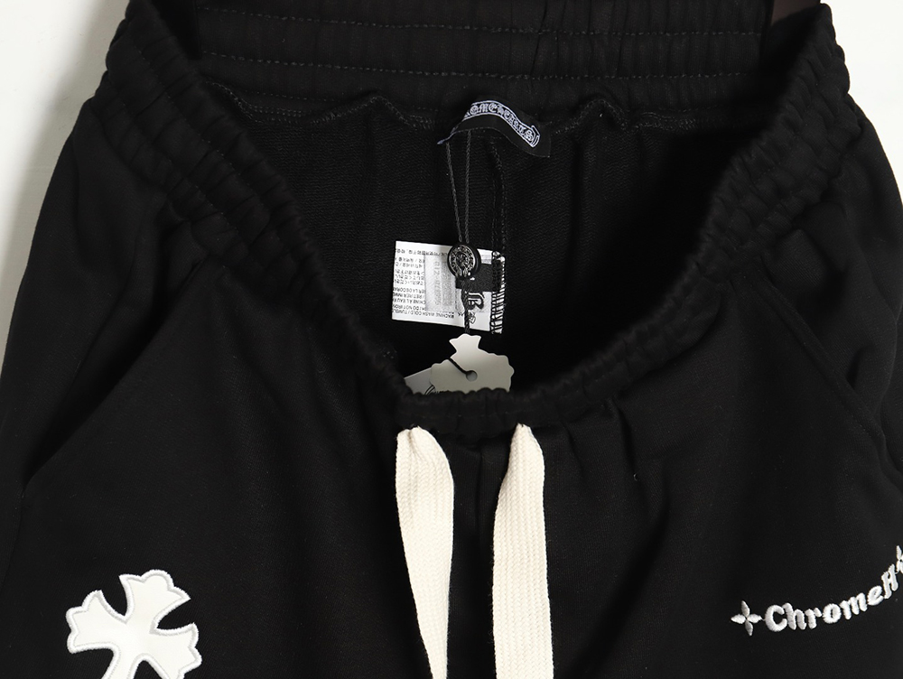 Chrome hearts embroidered Sanskrit cross Terry shorts TSK1