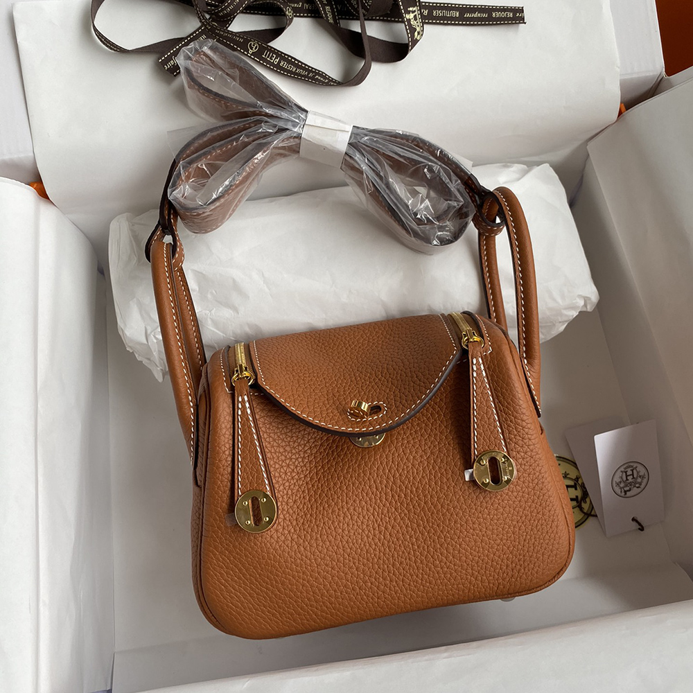 Hermes Mini Lindy Bags F315949 19cm