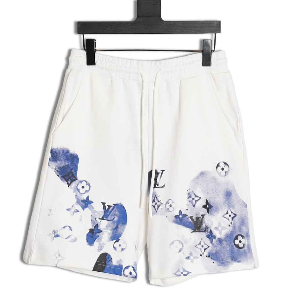 Louis Vuitton 24ss Rendered Monogram Print Shorts