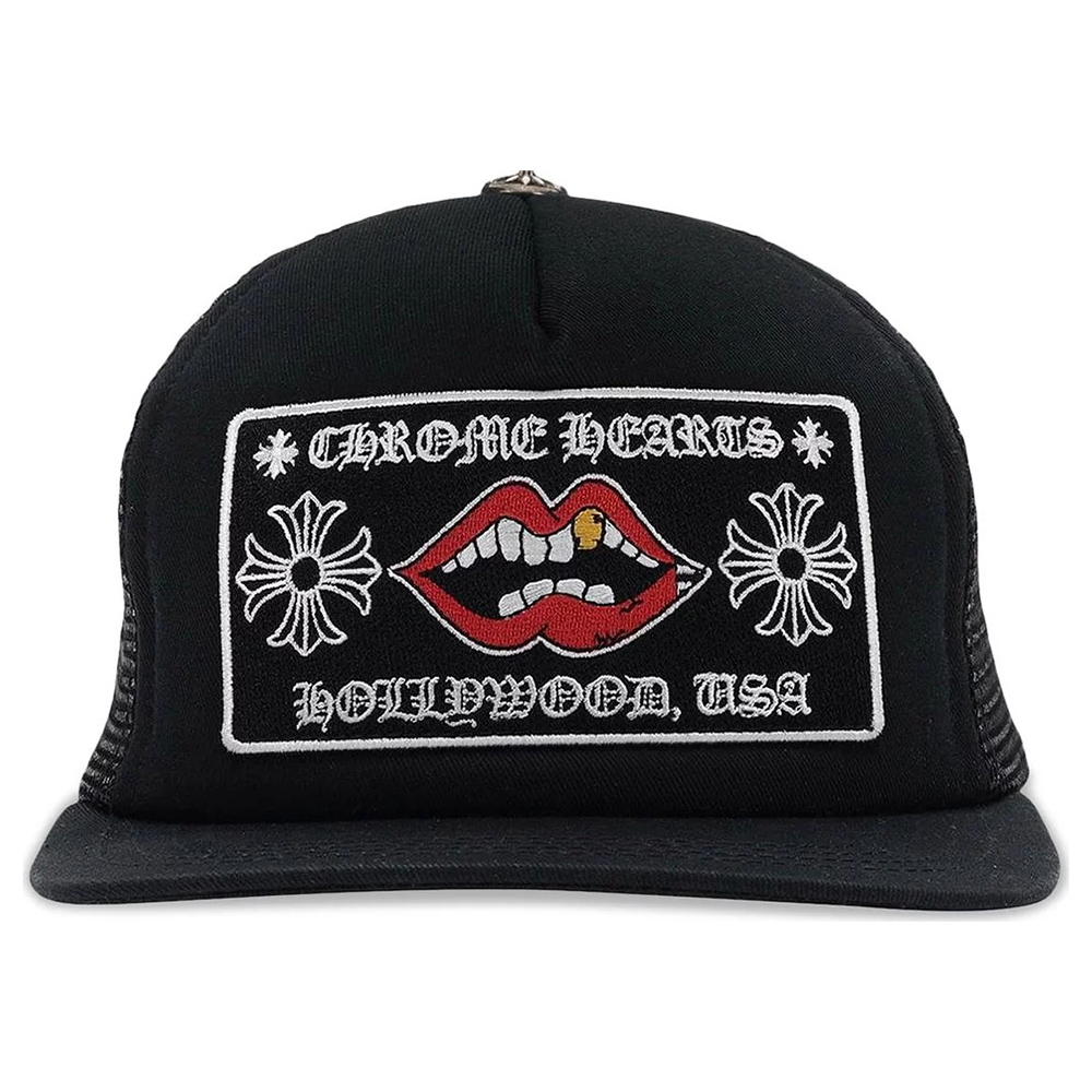 Chrome Hearts Chomper Hollywood Trucker Hats 1381