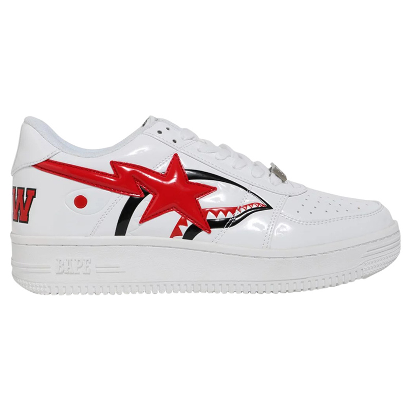 Bapesta Low ''White Shark Face''