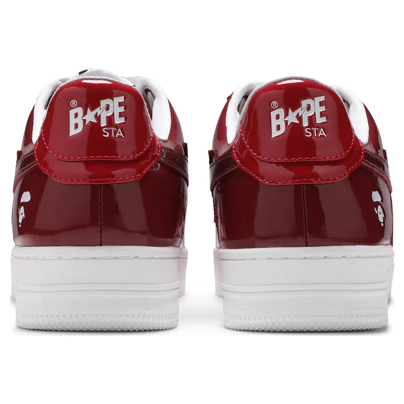 Bapesta Low M1 'Color Camo Combo - Red'