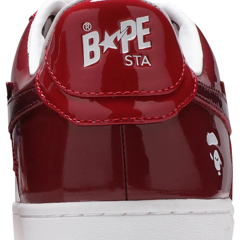 Bapesta Low M1 'Color Camo Combo - Red'