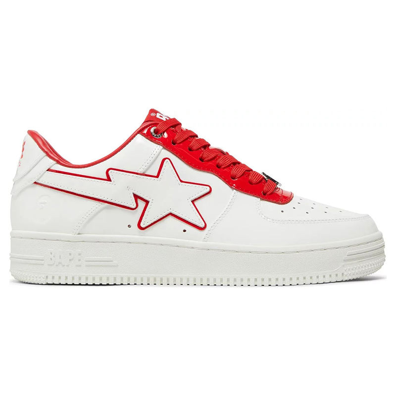 Bapesta #8 M1 'White Red'