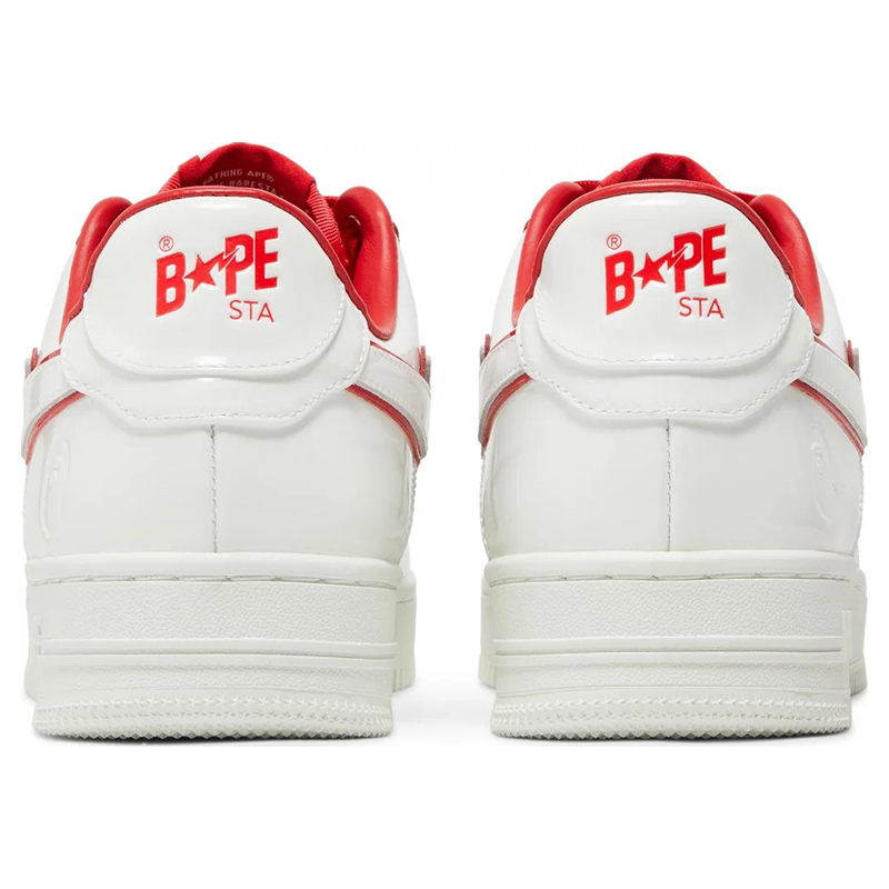 Bapesta #8 M1 'White Red'