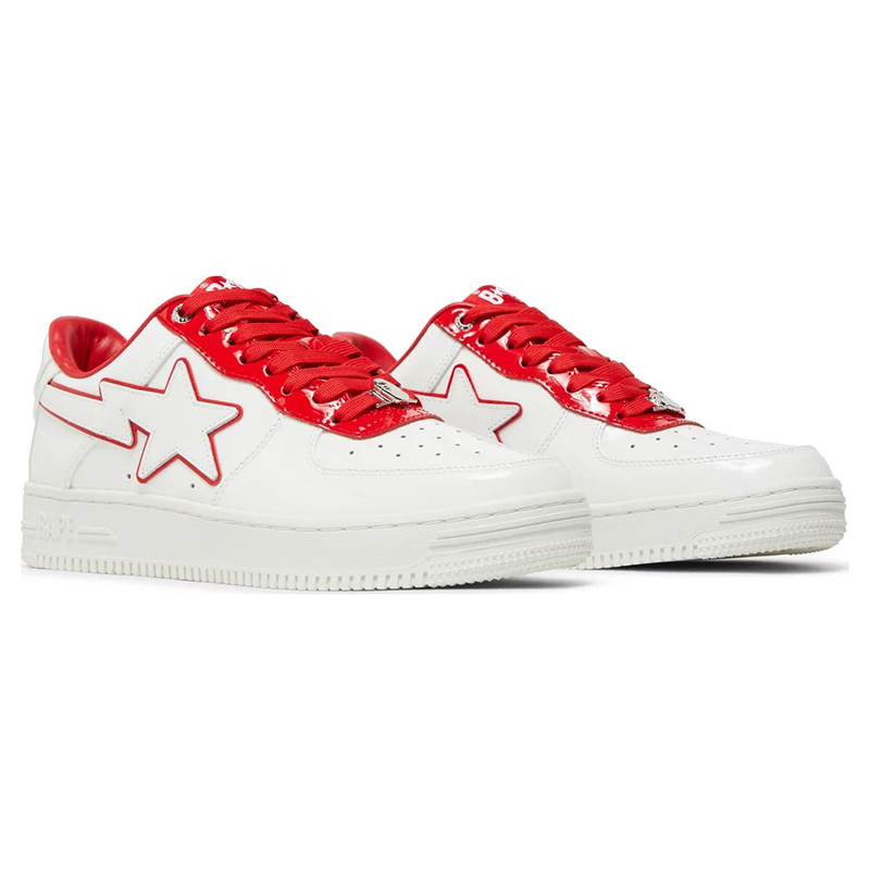 Bapesta #8 M1 'White Red'
