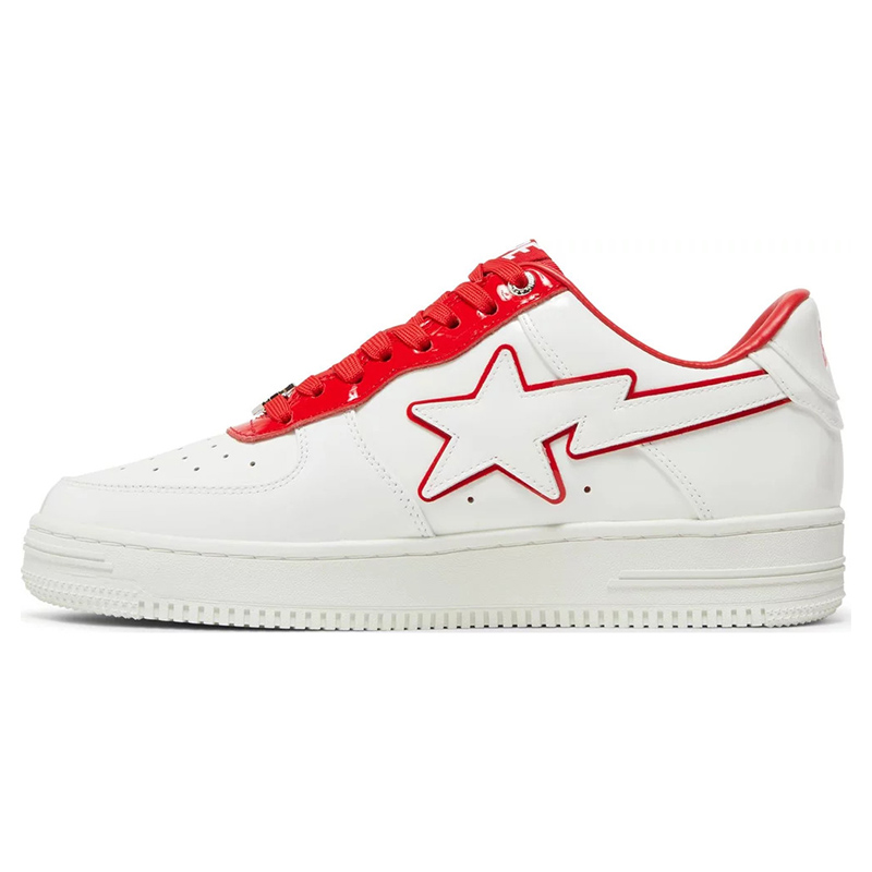 Bapesta #8 M1 'White Red'