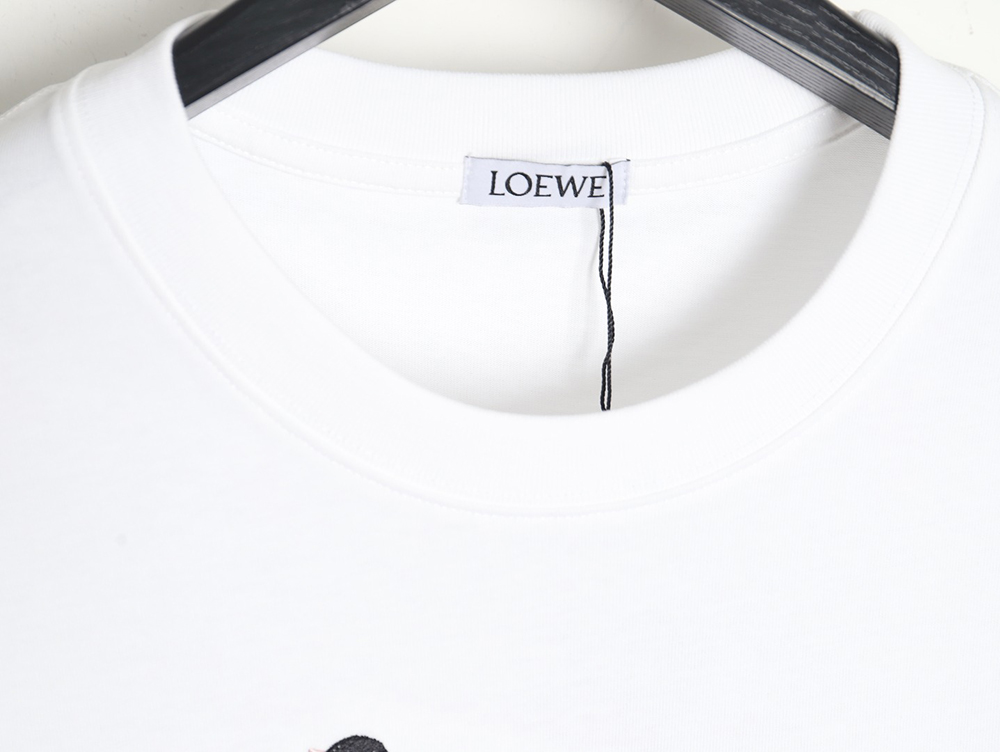 Loewe & Suna Fujita Mandrake Embroidered Short Sleeve