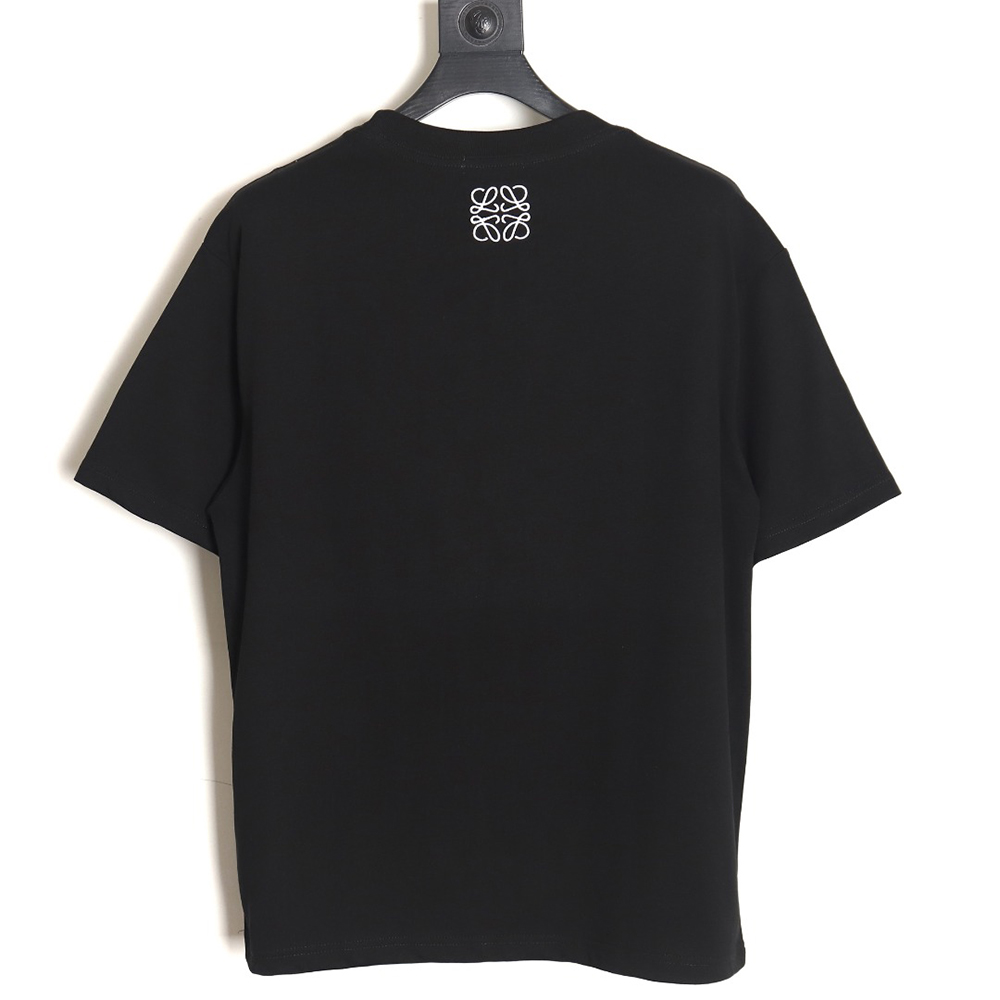 Loewe Penguin Logo Embroidered Short Sleeve T-Shirt TSK1