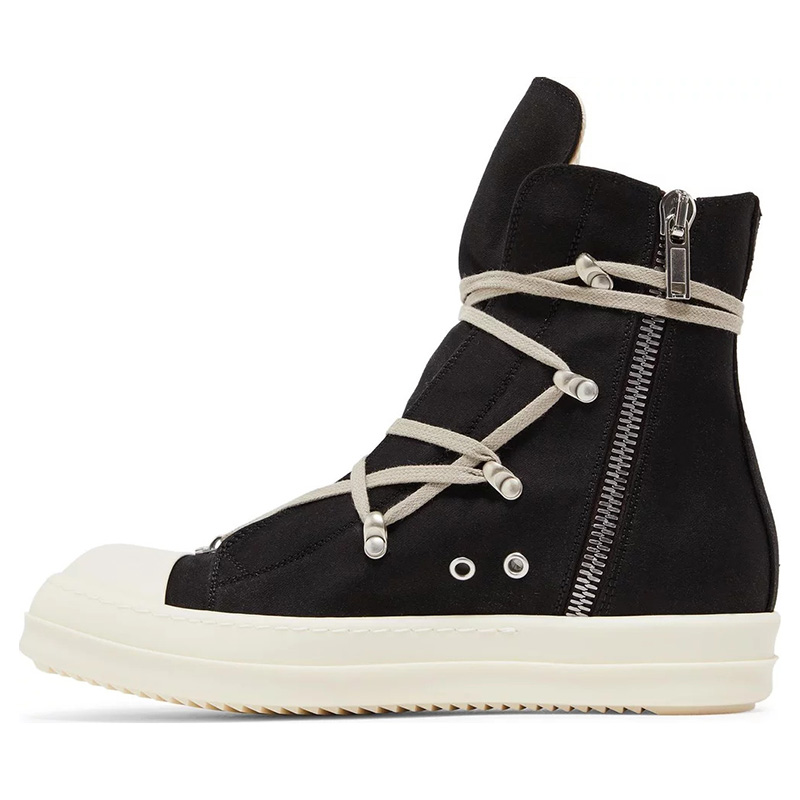 Rick Owens Lido DRKSHDW Hexa High 'Black Milk'