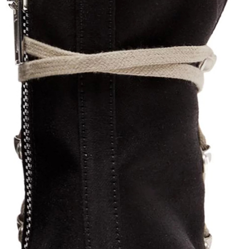 Rick Owens Lido DRKSHDW Hexa High 'Black Milk'