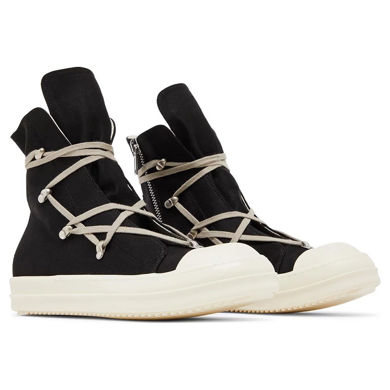 Rick Owens Lido DRKSHDW Hexa High 'Black Milk'