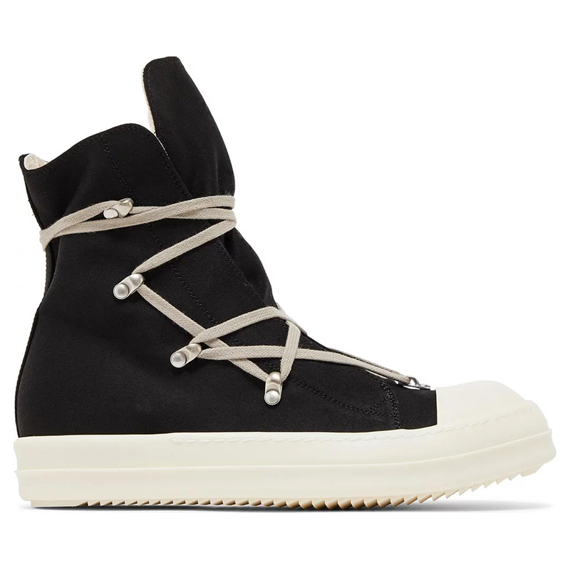 Rick Owens Lido DRKSHDW Hexa High 'Black Milk'