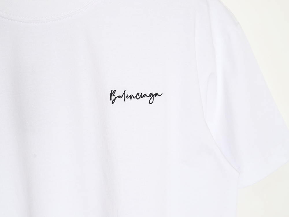 Burberry 24ss signature logo embroidered short sleeve T-shirt TSK1