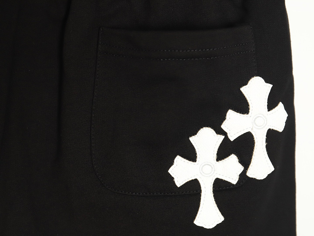 Chrome hearts horseshoe cross shorts TSK1