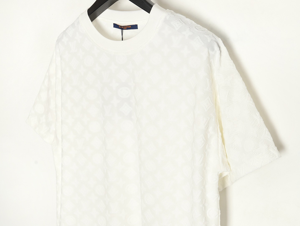 Louis vuitton 24ss full print monogram embossed T-shirt