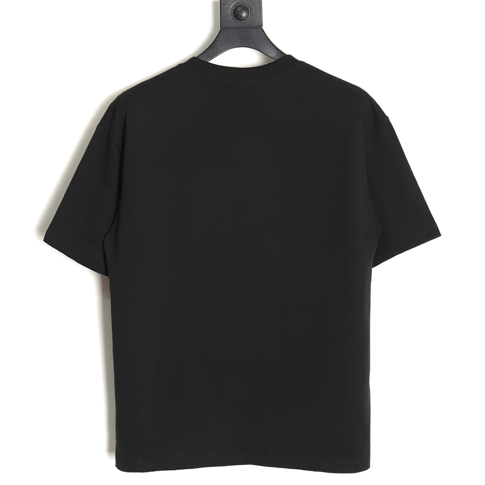 Miu Miu 24SS Blurred Letters Short Sleeve T-Shirt TSK1