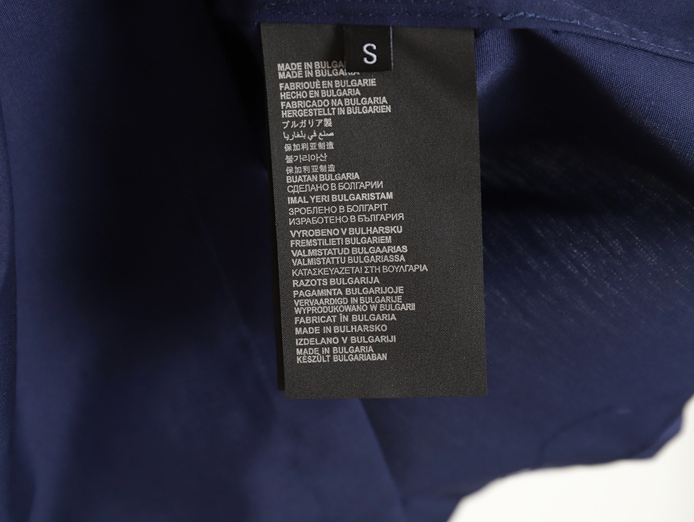 Prada 24SS slogan woven short-sleeved shirt