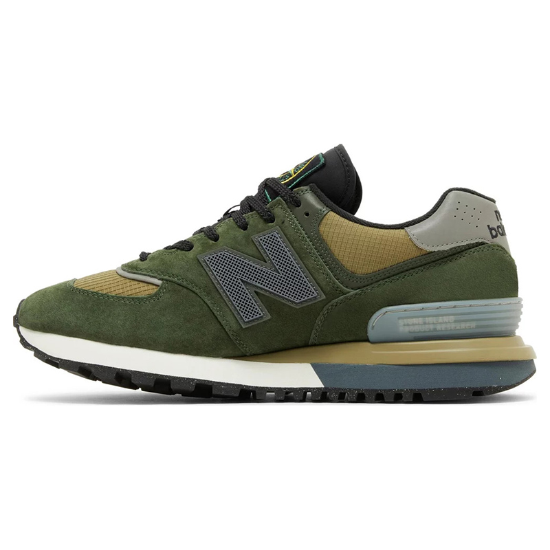 New Balance 574 Legacy Stone Island Dark Green