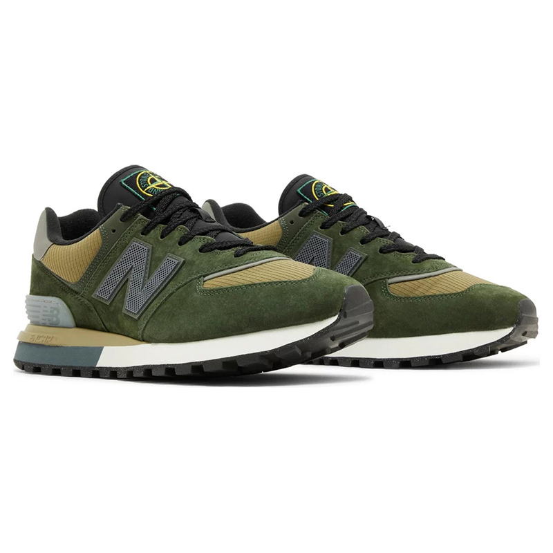 New Balance 574 Legacy Stone Island Dark Green