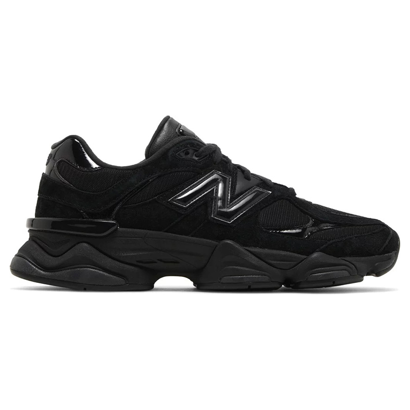 9060 ''Triple Black Suede Patent''