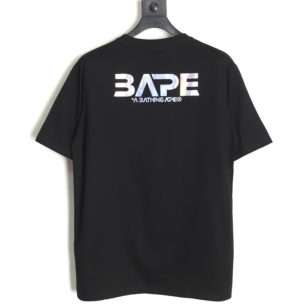 BAPE Moon UFO Laser Ape Head Short Sleeve