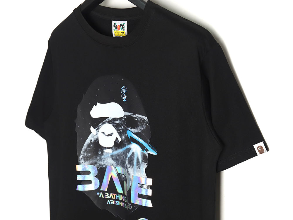 BAPE Moon UFO Laser Ape Head Short Sleeve