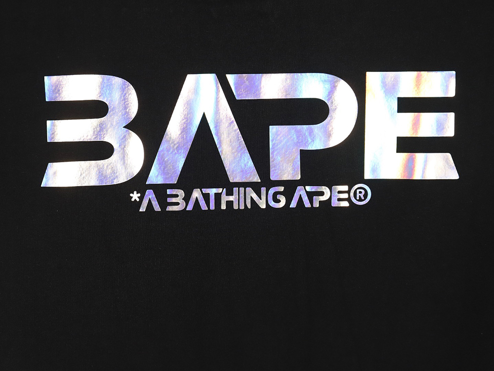 BAPE Moon UFO Laser Ape Head Short Sleeve