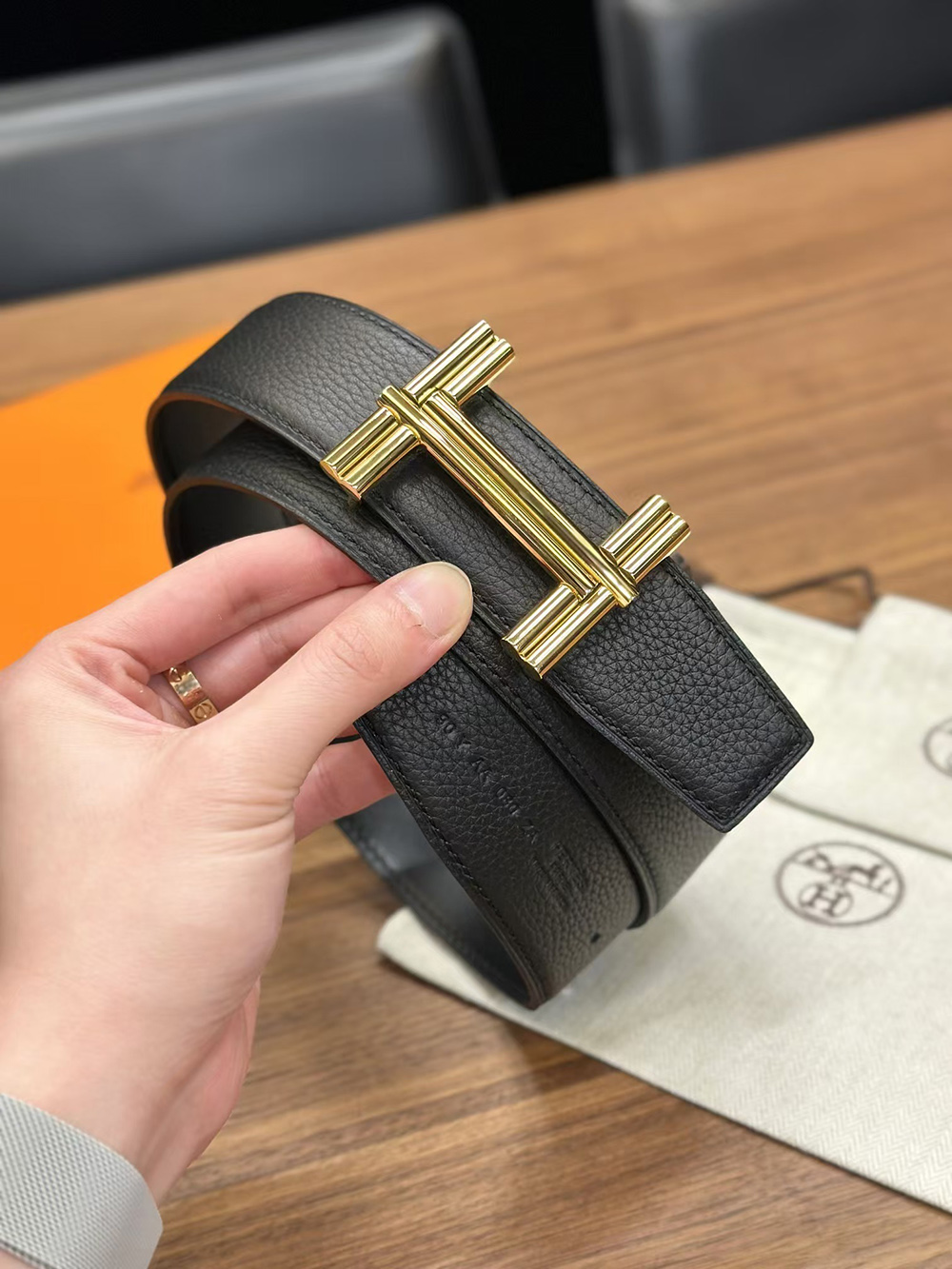 Hermes Belts 9UQ1M 38mm