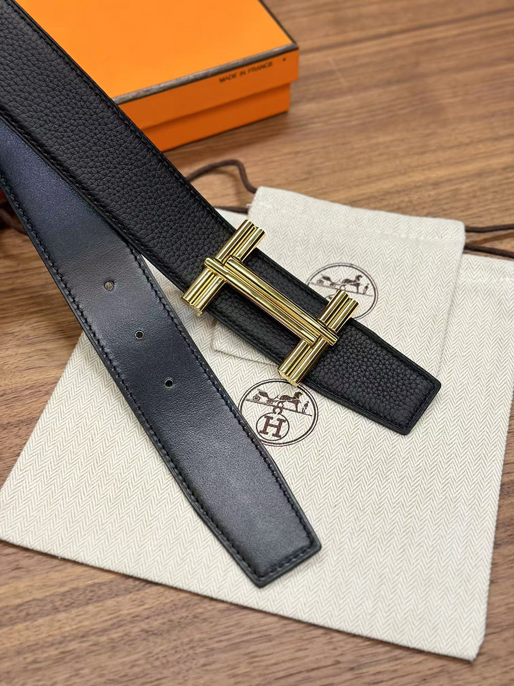 Hermes Belts 9UQ1M 38mm