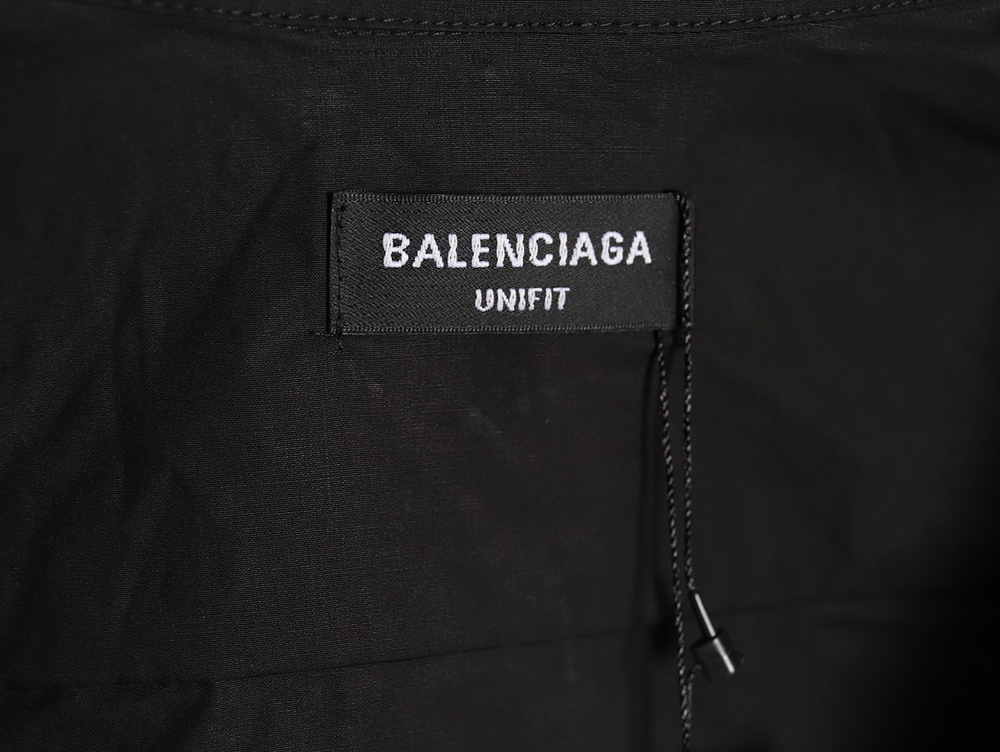 Balenciaga 24FW Classic Coke Embroidered Logo Long Sleeve Shirt TSK1