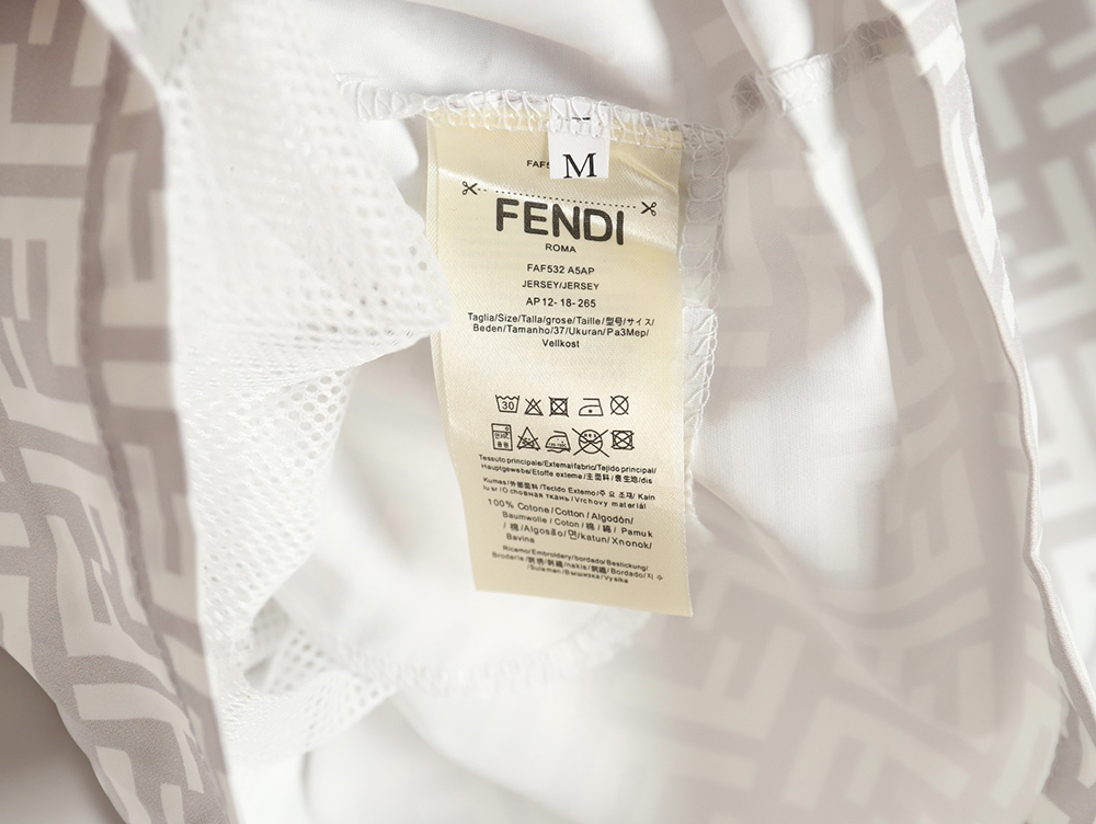 Fendi 24ss FF print beach shorts