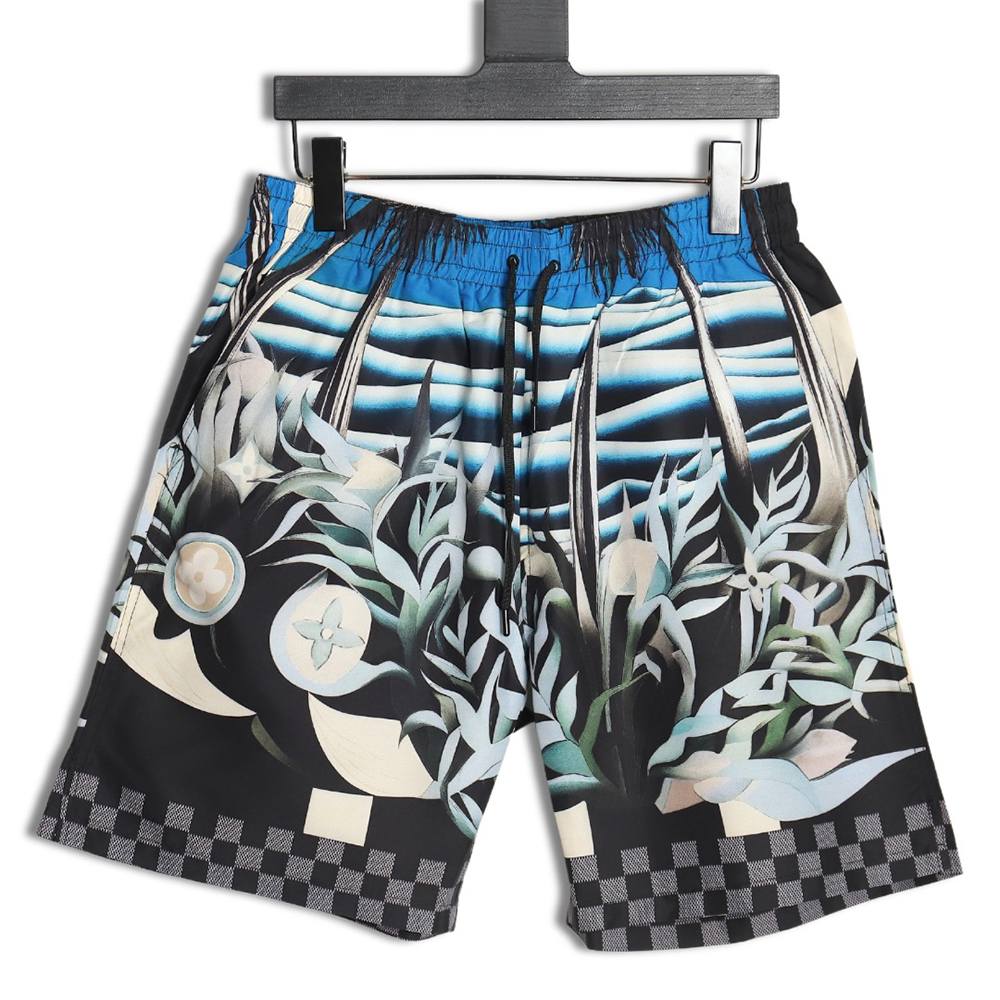 Louis Vuitton 24ss Beach Moonlight Print Shorts