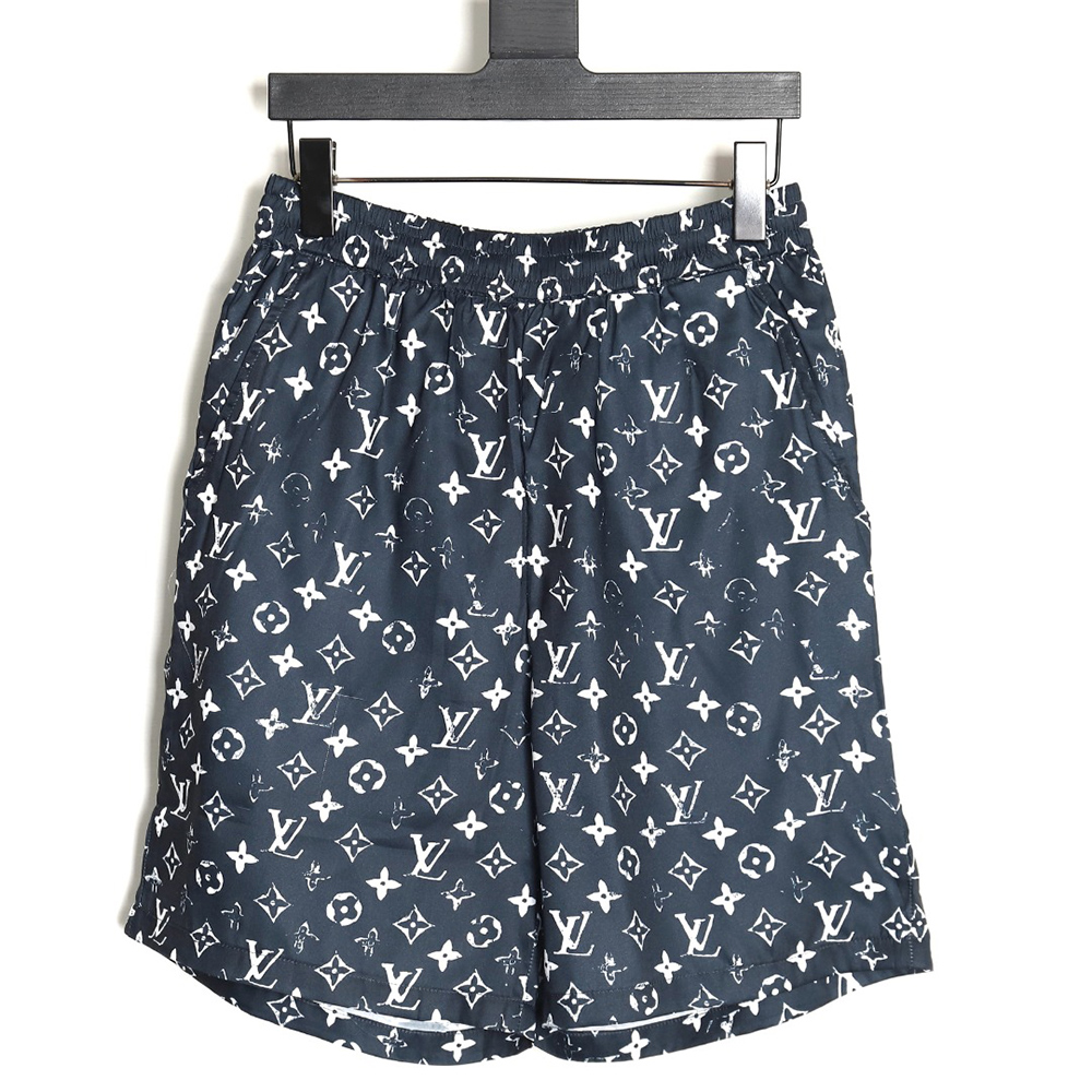 Louis Vuitton 24ss floral print silk beach shorts