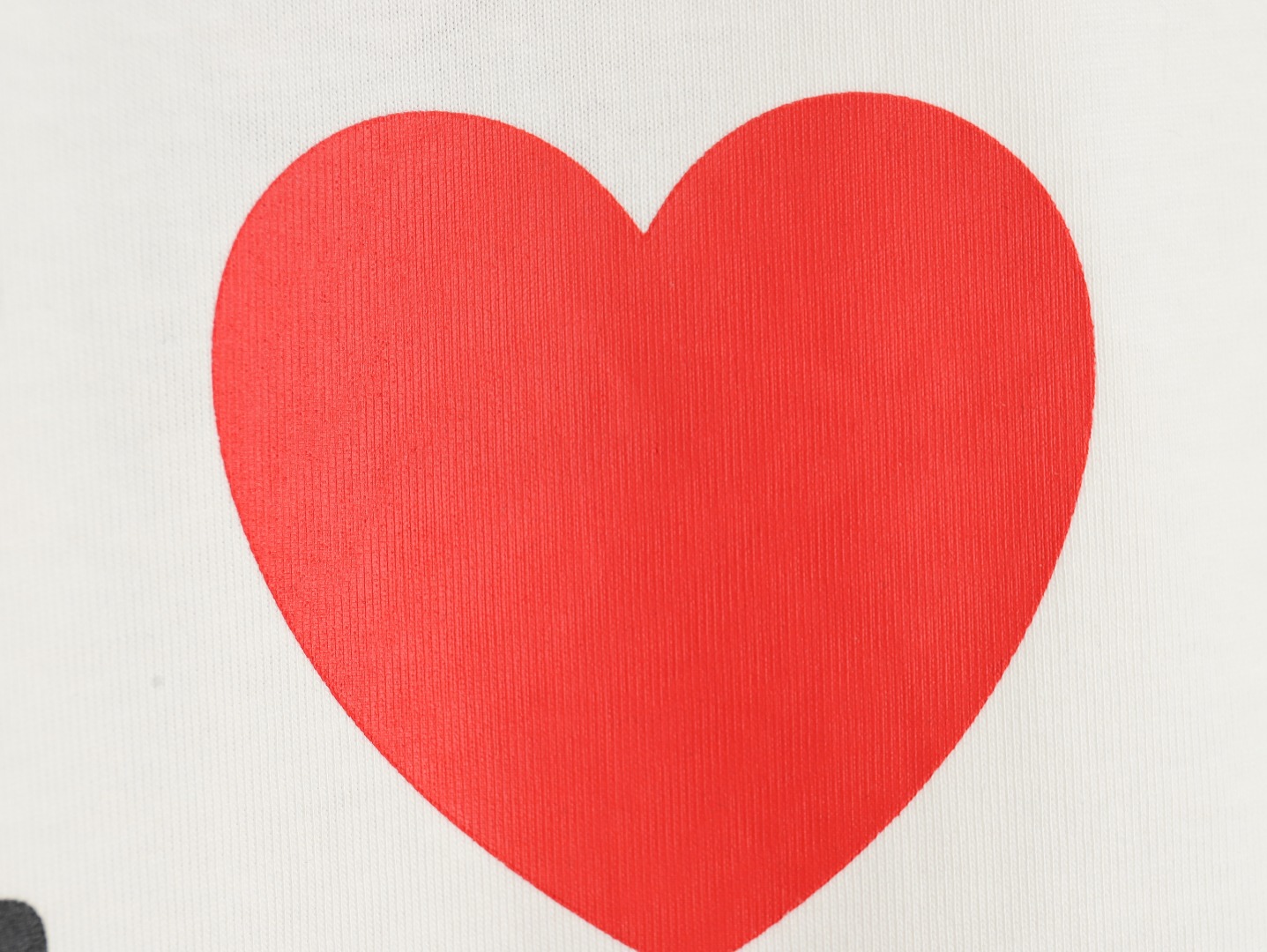 Balenciaga 24SS Valentine's Day limited edition heart print short-sleeved T-shirt