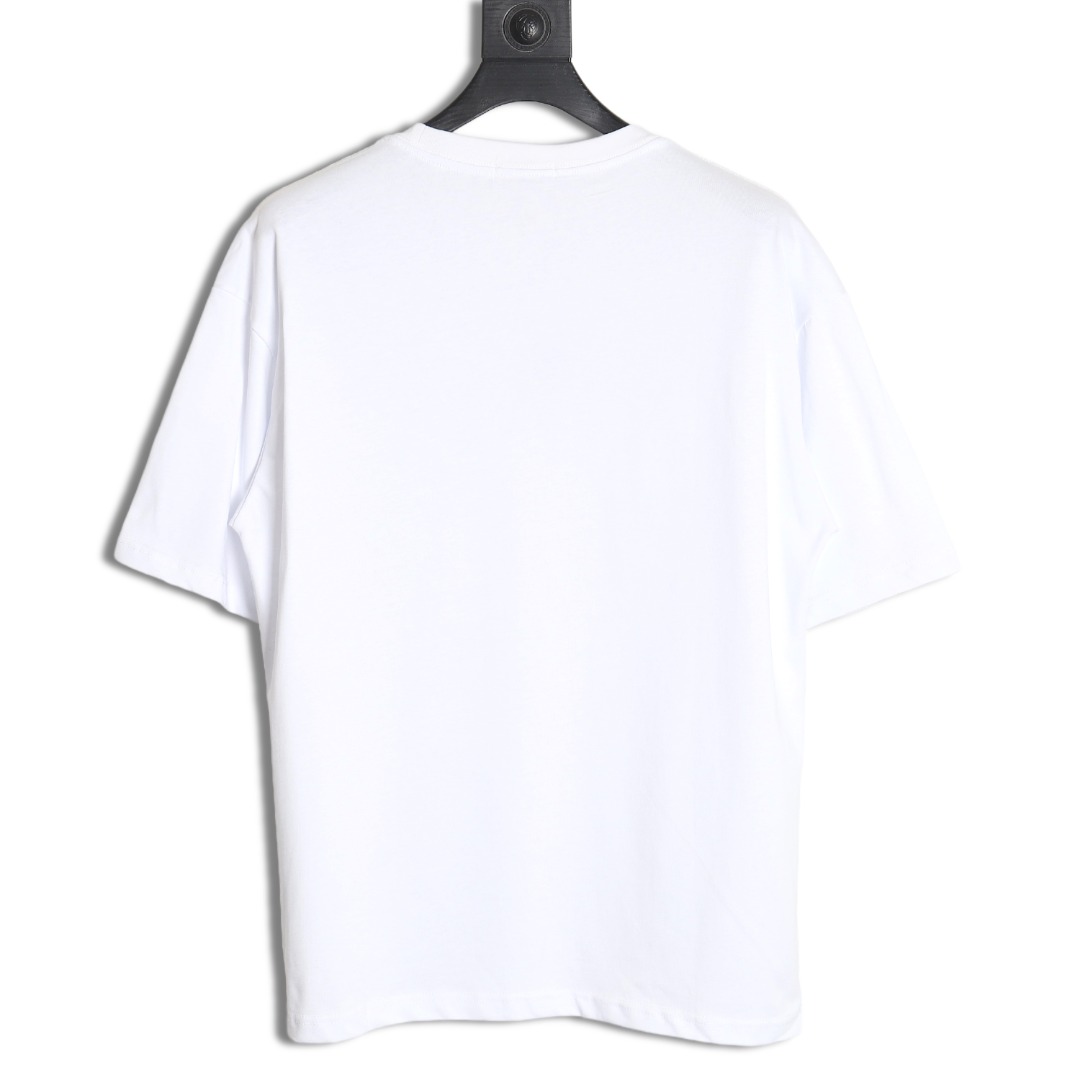 Loewe 24SS painted letter short-sleeved T-shirt