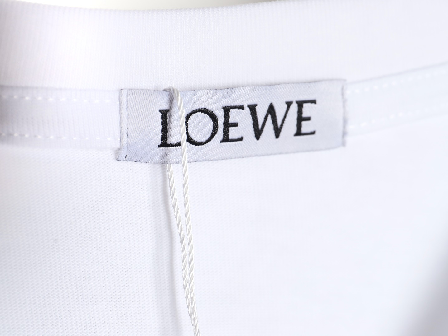 Loewe 24SS painted letter short-sleeved T-shirt