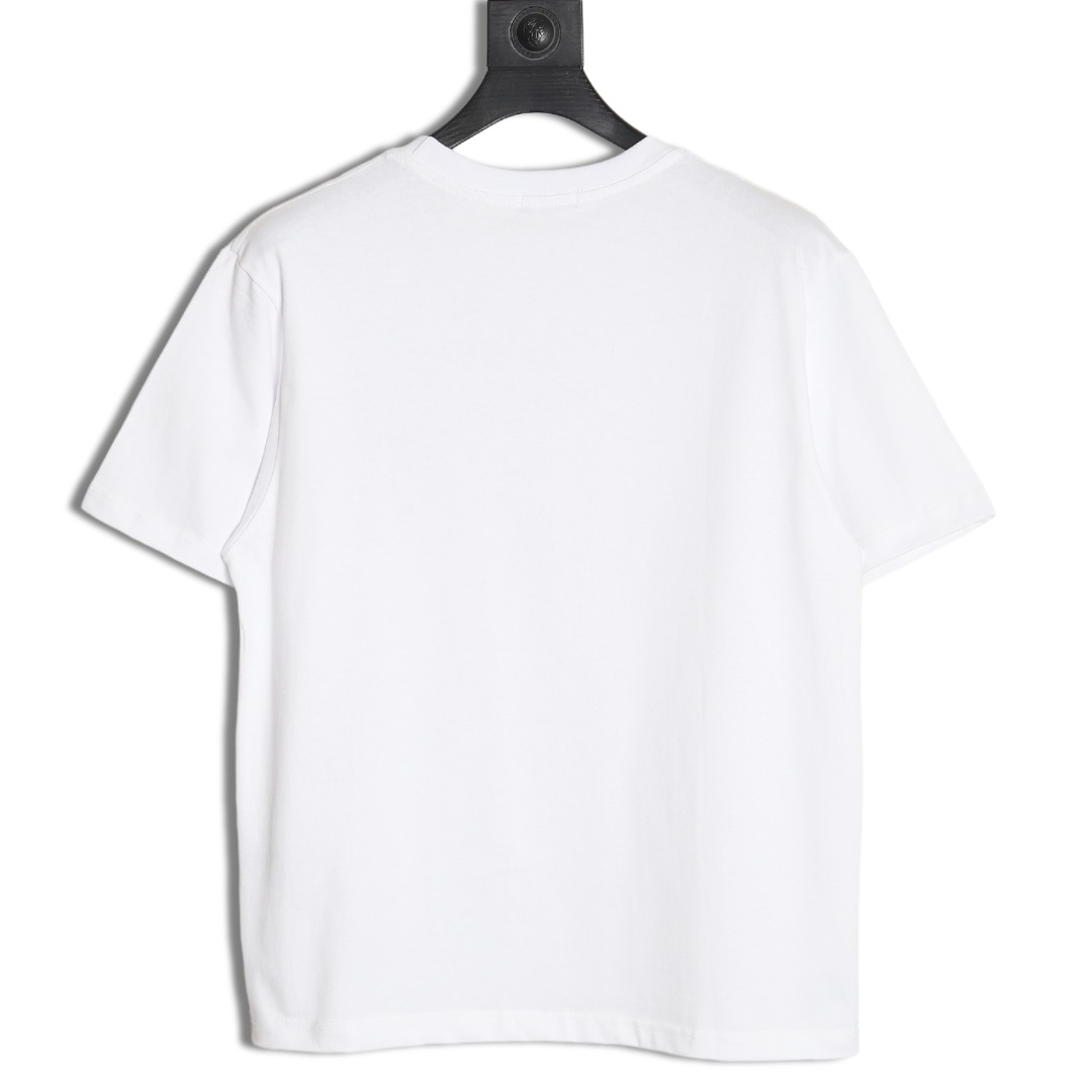 miu miu short-sleeved T-shirt with small logo patch