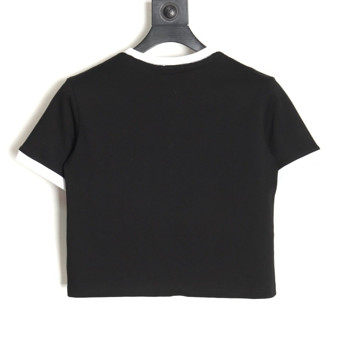 miumiu patch logo short-sleeved T-shirt TSK1