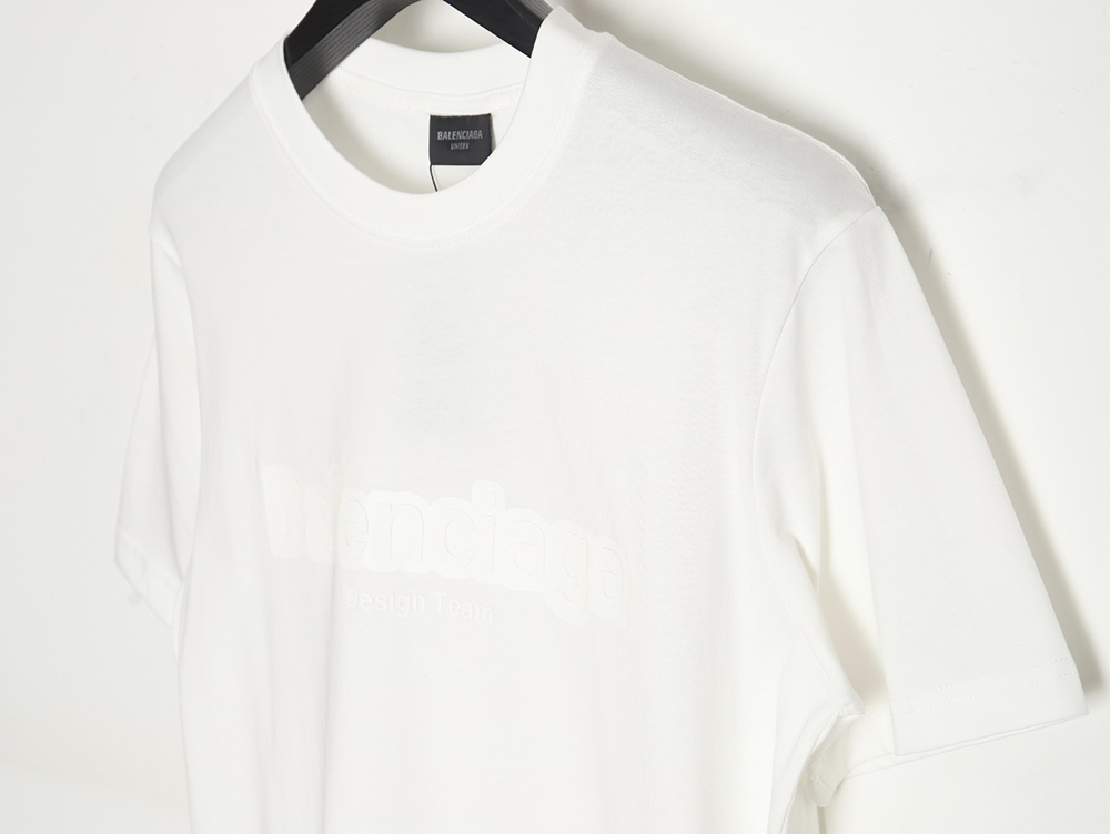 Balenciaga three-dimensional lettering short-sleeved T-shirt