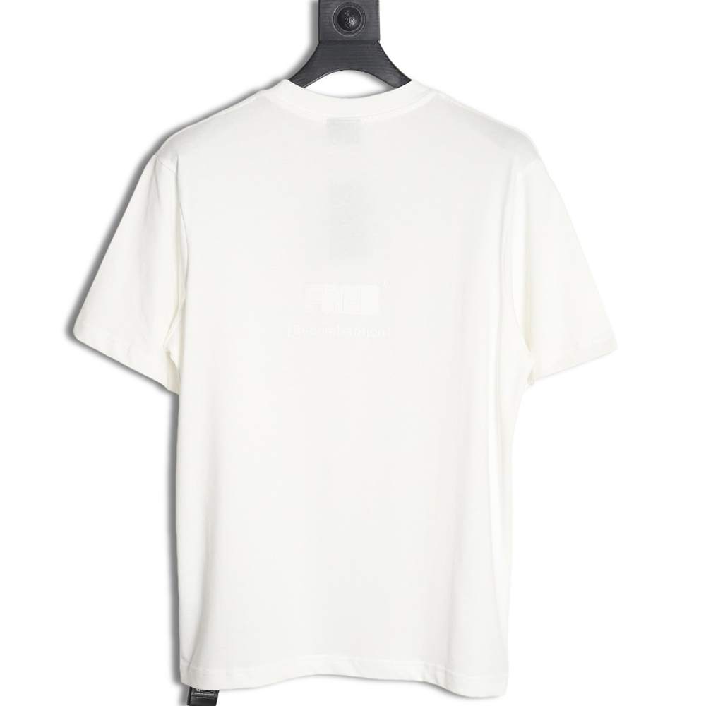 Balenciaga three-dimensional lettering short-sleeved T-shirt