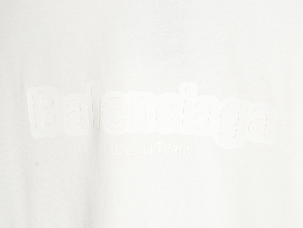 Balenciaga three-dimensional lettering short-sleeved T-shirt