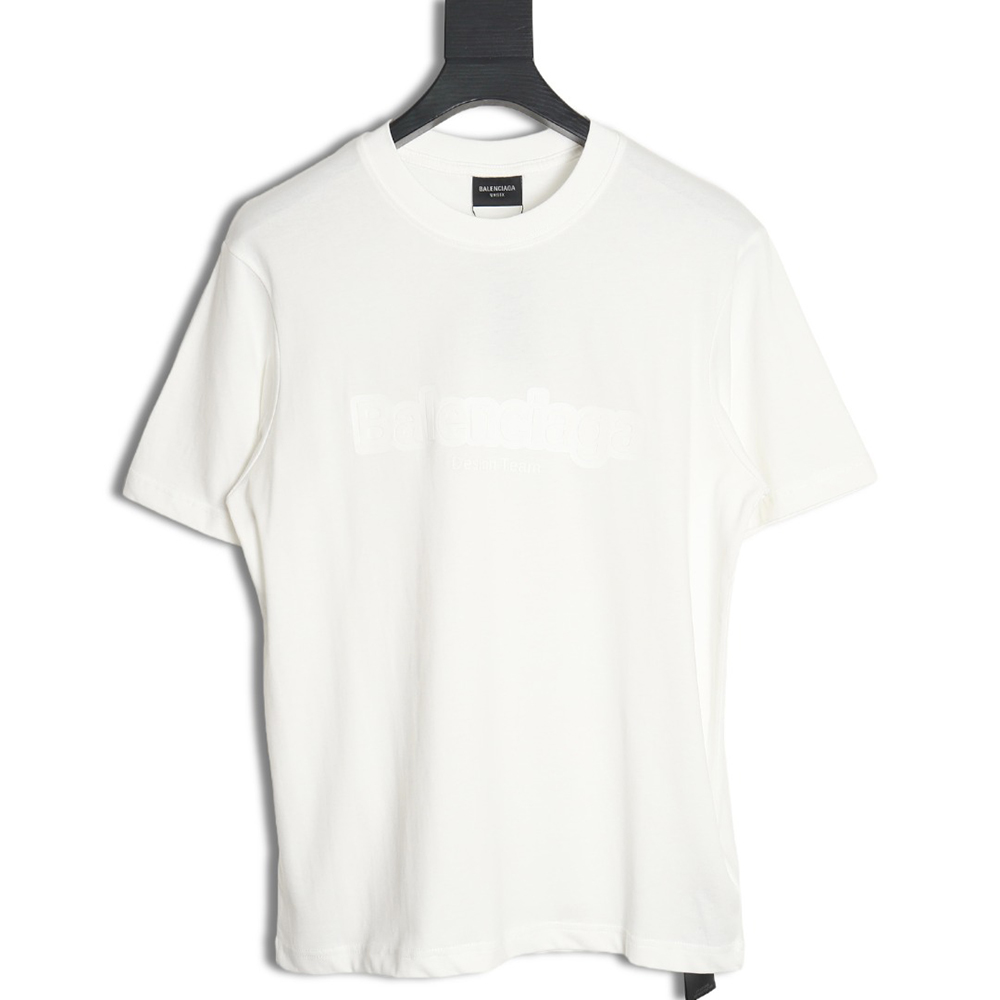 Balenciaga three-dimensional lettering short-sleeved T-shirt