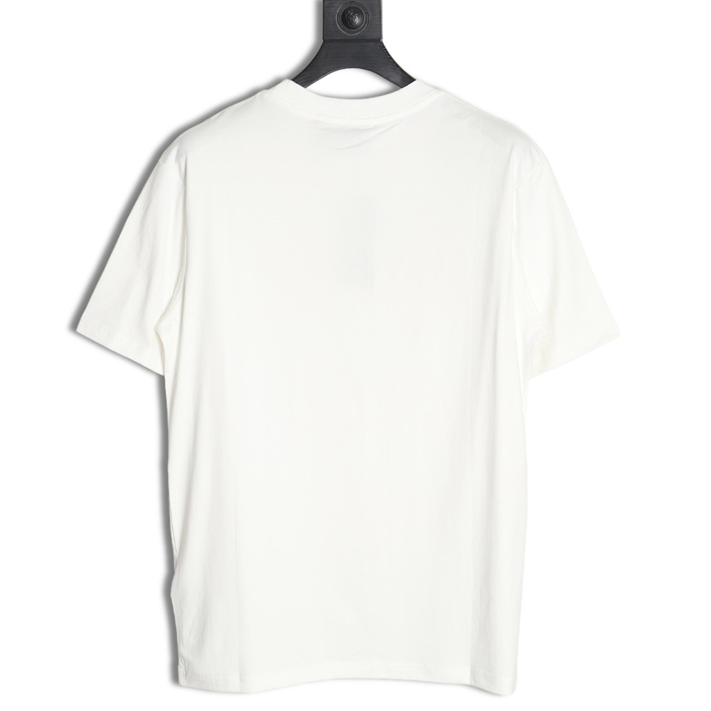 Gucci colorblock double G embroidered logo short-sleeved T-shirt