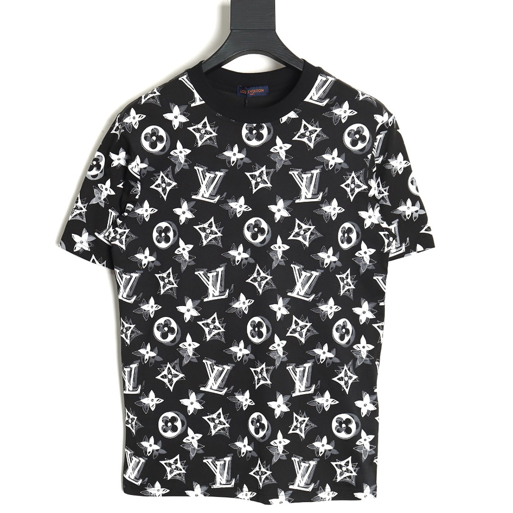 Louis vuitton all over print shadow short sleeve T-shirt