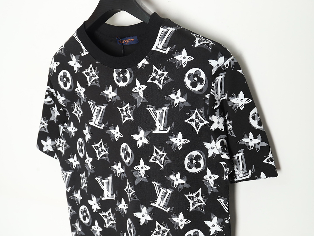 Louis vuitton all over print shadow short sleeve T-shirt